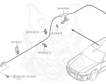 Nissan - Skyline GT-R - BNR34 - 2001 - GT-R V-Spec-2 - 2 door hard top (2K) - MANUAL MISSION 6-SPEED(MT.F6) - Hi-Cas 4-Link (HI.4WD) - RB26DETT