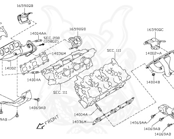 Nissan - Skyline - V36 - 2008 - 370GT TYPE P - SEDAN(S) - 2-linked (2WD/STD) - 7 SPEED AUTOMATIC TRANS(7AT) - VQ37VHR