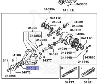 Mitsubishi - Pajero - V14V - 1990 - NST - 4D56