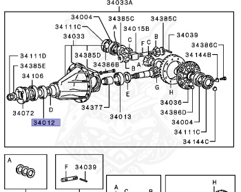 Mitsubishi - Delica Star Wagon - P04W - 1994 - SRPE1 - 4G64