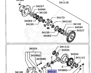 Mitsubishi - Pajero - V46WG - 1994 - RPF - 4M40