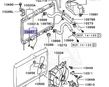 Mitsubishi - GTO - Z15A - 1999 - MJGF - 6G72