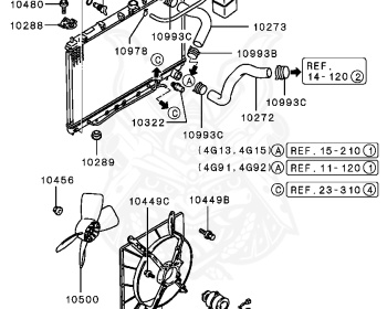 Mitsubishi - Mirage - CA4A - 1996 - MNDH3 - 4G92