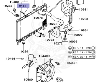Mitsubishi - Galant - E54A - 1992 - PRGW - 6A12