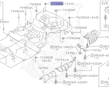 Nissan - Bluebird - U14 - 1996 - SSS Atessa - SEDAN(S) - 4 WHEEL DRIVE(4WD) - MANUAL TRANS 5-SPEED(MT.F5) - SR20DE