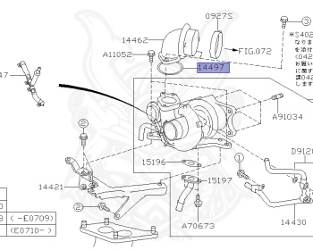 Subaru - Legacy Touring Wagon - BP5 - Jan-2004 - 20GTB - Wagon - 4W - 5-speed automatic transmission - Right hand - EJ20