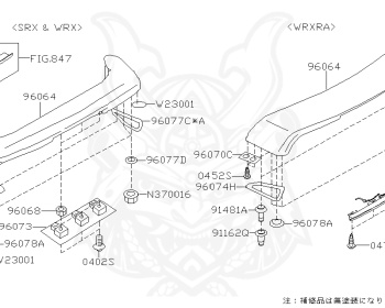 Subaru - Impreza WRX - GC8 - Jan-1998 - Dec-1999 - SRX - Sedan - F4WD - Automatic transmission - Right hand - EJ20G