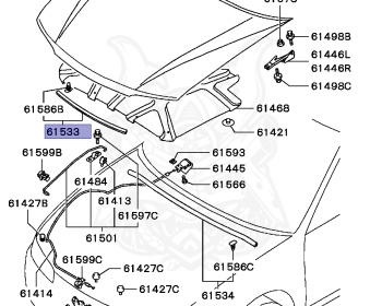 Mitsubishi - Lancer - CK1A - 1995 - SRJE - 4G13