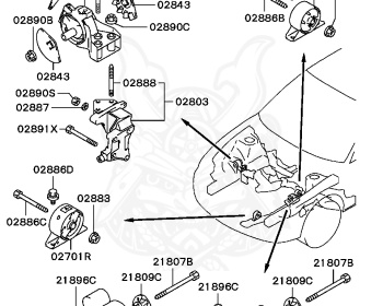 Mitsubishi - Lancer - CK1A - 2000 - PRJE - 4G13