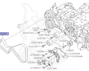 Subaru - Forester - SH5 - Jan-2007 - Dec-2010 - XT - Wagon - 4W - 4-speed automatic transmission - Right hand - EJ20T