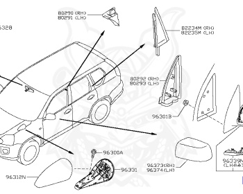 Nissan - X-Trail - T31 - 2009 - X/XTT/GT Grade - WAGON(W) - 4 WHEEL DRIVE(4WD) - CVT(CVT) - MR20DE