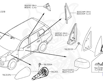 Nissan - X-Trail - T31 - 2009 - X/XTT/GT Grade - WAGON(W) - 4 WHEEL DRIVE(4WD) - CVT(CVT) - MR20DE