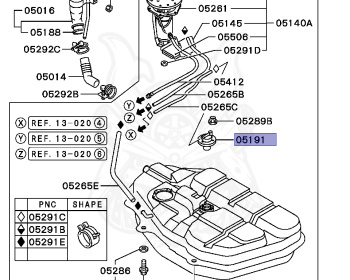Mitsubishi - Libero - CD5W - 1996 - HLNHE - 4G93
