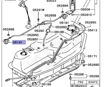 Mitsubishi - Delica - PB4W - 2005 - HSEGE3 - 4G64