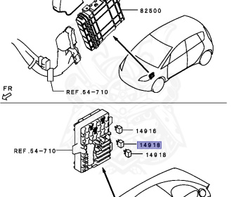 Mitsubishi - Colt - Z25A - 2002 - XSLH - 4G19
