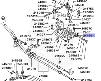 Mitsubishi - GTO - Z15A - 1990 - MNPM - 6G72