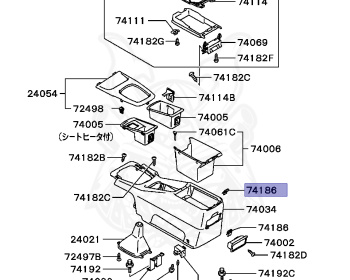 Mitsubishi - Legnum - EA1W - 2001 - LRGC3 - 4G93