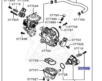 Mitsubishi - Legnum VR-4 - EC5W - 1997 - LYGF1 - 6A13