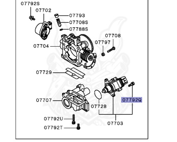 Mitsubishi - GTO - Z16A - 1991 - MNPM - 6G72