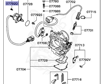 Mitsubishi - Lancer - C73A - 1988 - SRGM - 4G61
