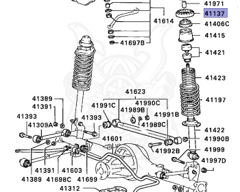 Mitsubishi - Lancer - C73A - 1988 - SNGM - 4G61