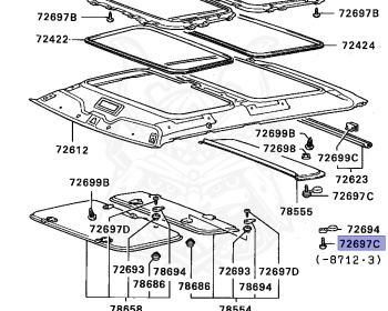 Mitsubishi - Mirage - C52A - 1988 - MNJ - 4G15