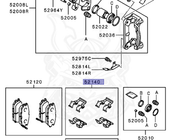 Mitsubishi - Delica - PD6W - 2002 - HSEHE5 - 6G72