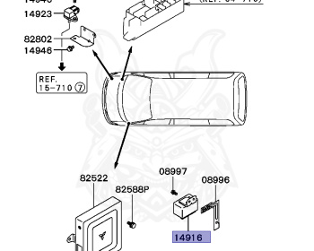 Mitsubishi - Delica - PA4W - 2000 - HSEHE - 4G64