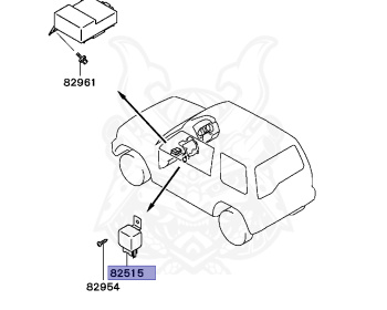 Mitsubishi - Pajero Jr - H57A - 1996 - MNXE2 - 4A31