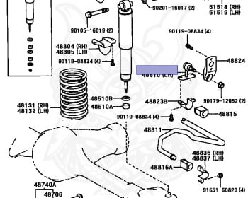 Toyota - Land Cruiser - LJ78G - 1991 - PRADO EX5 TYPE - WAGON - Automatic - 2LTE