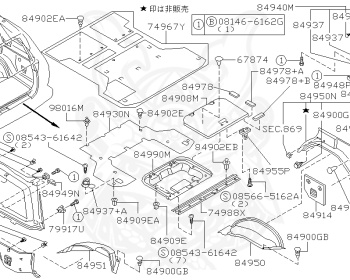 Nissan - Pathfinder - JR50 - 2002 - LE GRADE - WAGON(W) - 4 WHEEL DRIVE(4WD) - AUTOMATIC TRANSMISSION(AT) - ZD30DDTI