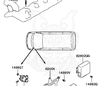 Mitsubishi - Delica Cargo - PD5V - 2005 - NLNDT - 4D56