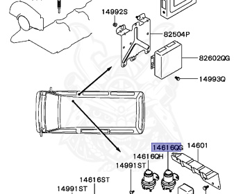 Mitsubishi - Delica Star Wagon - P35W - 1990 - HSRPT - 4D56