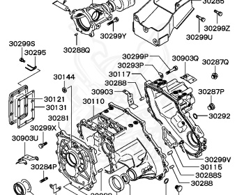 Mitsubishi - Pajero Evolution - V55W - 1992 - GNXH - 6G74