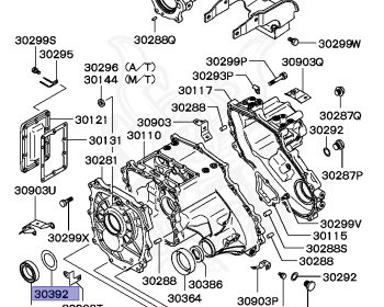 Mitsubishi - Pajero - V45W - 1996 - GYUC1 - 6G74