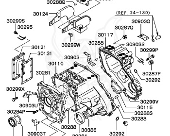 Mitsubishi - Pajero - V25W - 1992 - GRXM1 - 6G74