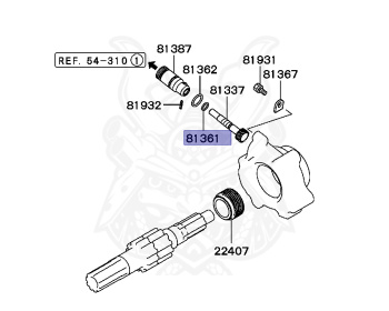 Mitsubishi - Jeep - J55 - 1993 - FF - 4DR5
