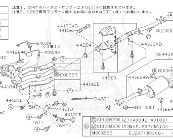 Subaru - Impreza WRX - GDA - Jan-2000 - Dec-2002 - NB - Sedan - 4W - Sports Shift - Right hand - EJ205