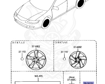 Mazda - Atenza Sport Wagon - GYEW - May-2002 - Right hand - LF-DE