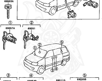 Toyota - LiteAce - SR40G - 2000 - G TYPESUPER EXTRA TYPE - 4-DOOR - Automatic - 3SFE