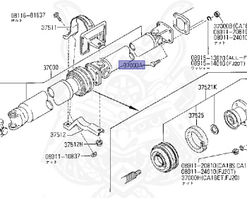 Nissan - Silvia - S12 - 1985 - RXE - HATCH BACK(HB) - 5 SPEED MANUAL TRANS(F5) - CA18E