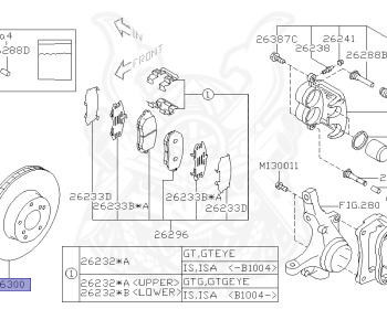 Subaru - Exiga - YA5 - Jan-2008 - Dec-2010 - GT - Wagon - 4W - 5-speed automatic transmission - Right hand - EJ205