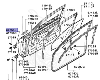 Mitsubishi - Mirage - CA4A - 1993 - MRGH - 4G92