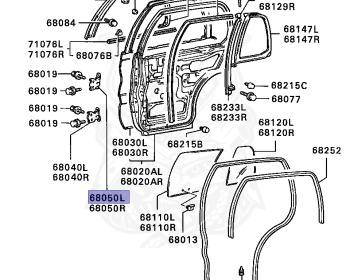 Mitsubishi - Lancer - C72A - 1990 - SNU - 4G15