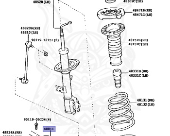 Toyota - Ipsum - ACM21W - 2005 - 240U TYPE - 2AZFE