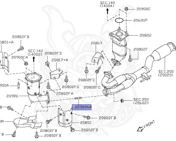Nissan - Teana - J31 - 2003 - JM - SEDAN(S) - 2 WHEEL DRIVE(2WD) - AUTOMATIC TRANSMISSION(AT) - VQ23DE
