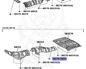 Toyota - Blade - AZE154H - 2007 - G TYPE - Variator - 2AZFE