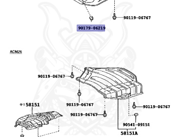 Toyota - Ipsum - ACM21W - 2002 - 240S TYPE - 2AZFE
