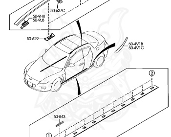 Mazda - RX-8 - SE3P - Feb-2008 - Right hand - 13-MSP