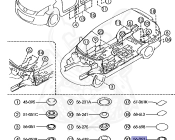 Mazda - MPV - LY3P - Dec-2007 - Right hand - L3-VE